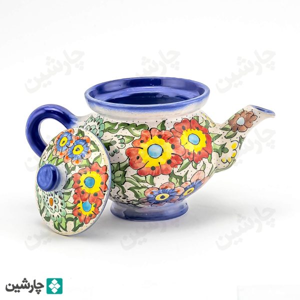 قوری نقاشی زیر لعابی - تصویر 2