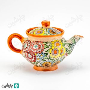 قوری نقاشی زیر لعابی