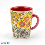 لیوان نقاشی زیر لعاب