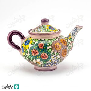قوری نقاشی زیر لعابی