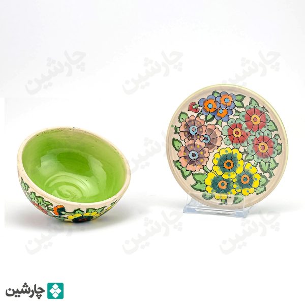 کره خوری نقاشی زیر لعابی - تصویر 3