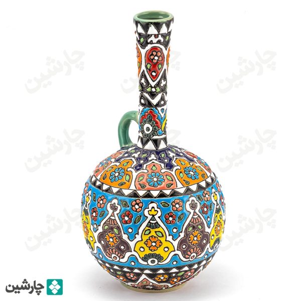 گلدان خیامی میناکاری - تصویر 2