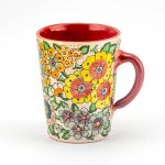 لیوان نقاشی زیر لعاب