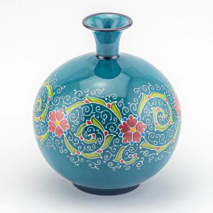 گلدان نیش کاری توپی