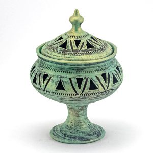 شکلات خوری پایه دار کوچک پتینه