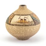 گلدان گوی سایز 3 سیلک