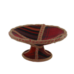 میوه خوری سفالی طرح جاجیمی