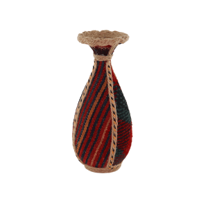 گلدان کوزه ای طرح جاجیمی