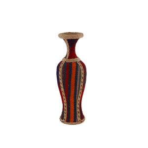 گلدان استوانه ای طرح جاجیمی