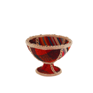 شکلات خوری پایه دار طرح جاجیمی