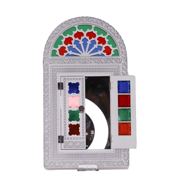 آیینه دردار سفید طرح سنتی - تصویر 2