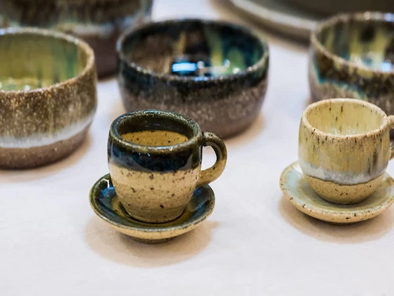 مزایای لعاب سفالگری