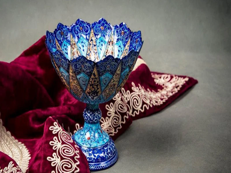 اصول نگهداری از ظروف میناکاری