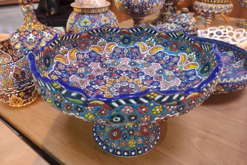 لیست بهترین کارگاه های سفال لالجین لیست کارگاه های سفال لالجین تولیدی هنرکهن